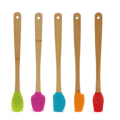 Color set 2 5 Pack Mini Silicone Spatula Set