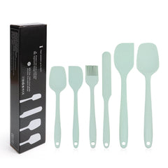 6x Kitchen Silicone Spatula Set