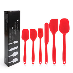 6x Kitchen Silicone Spatula Set