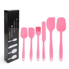 6x Kitchen Silicone Spatula Set