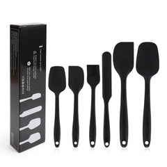 6x Kitchen Silicone Spatula Set