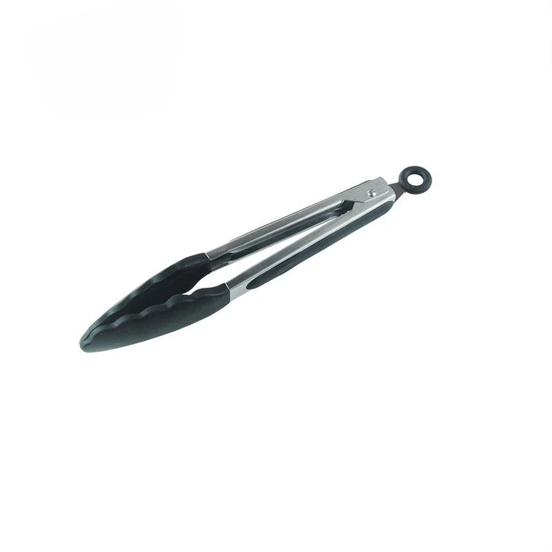 Silicone Kitchen Tongs Stainless Steel