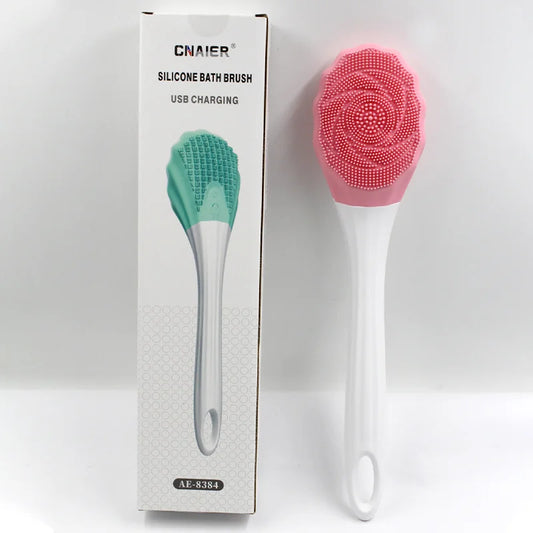 Electric Massager Silicone Bath Brush