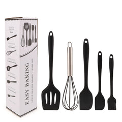 5-piece Kitchen Baking Tools Spatula Set