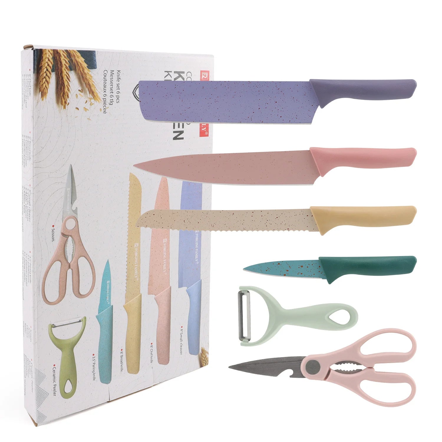 6-Piece Fruit Knive Set