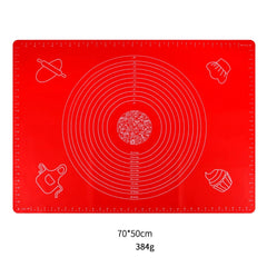 Red Silicone Rolling Mats for Baking