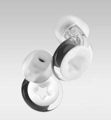 Gray Five Star Design Silicone Earplugs