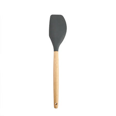 Silicone Cooking Utensils Set Wood handle