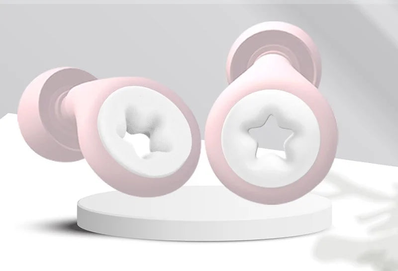 1 Set Silicone Noise Canceling Earplugs