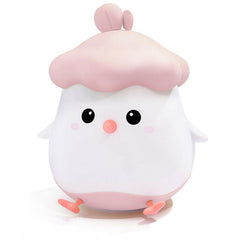 Pink Voice Control Silicone Night Lamp