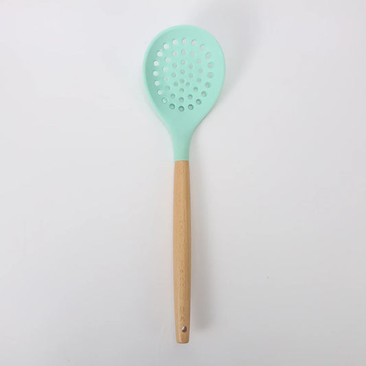 3 Pcs Silicone Slotted Spoon | Silicone Skimmer