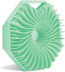 Green Silicone Body Scrubber Brush