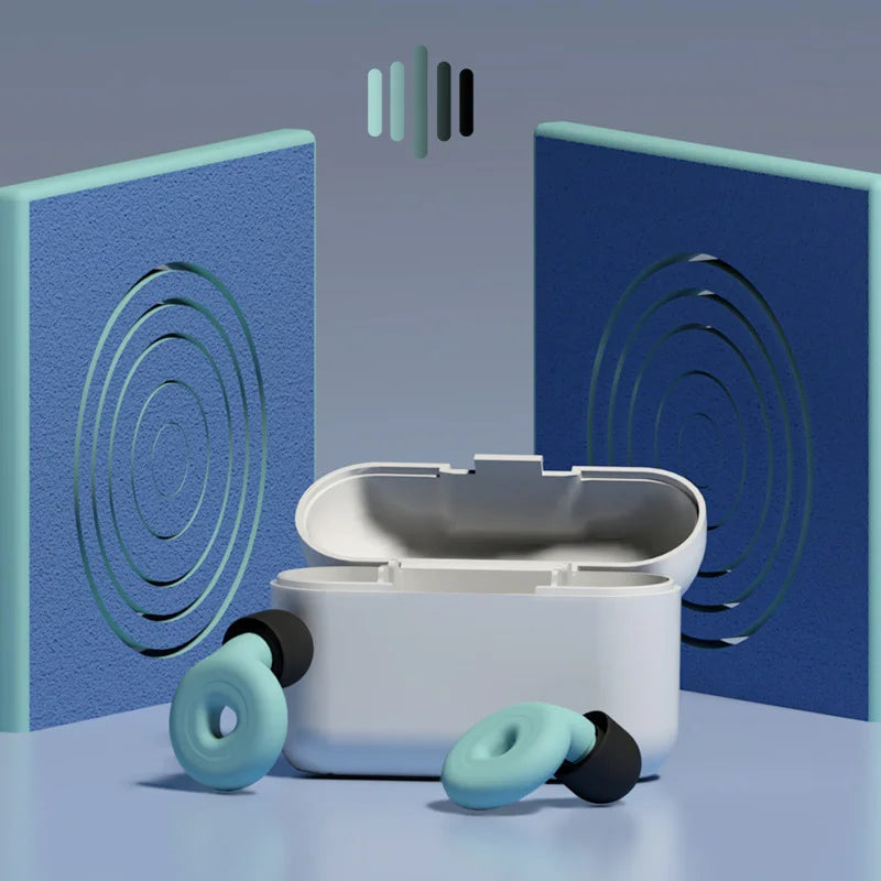 Mint Soft Silicone Ear Plugs