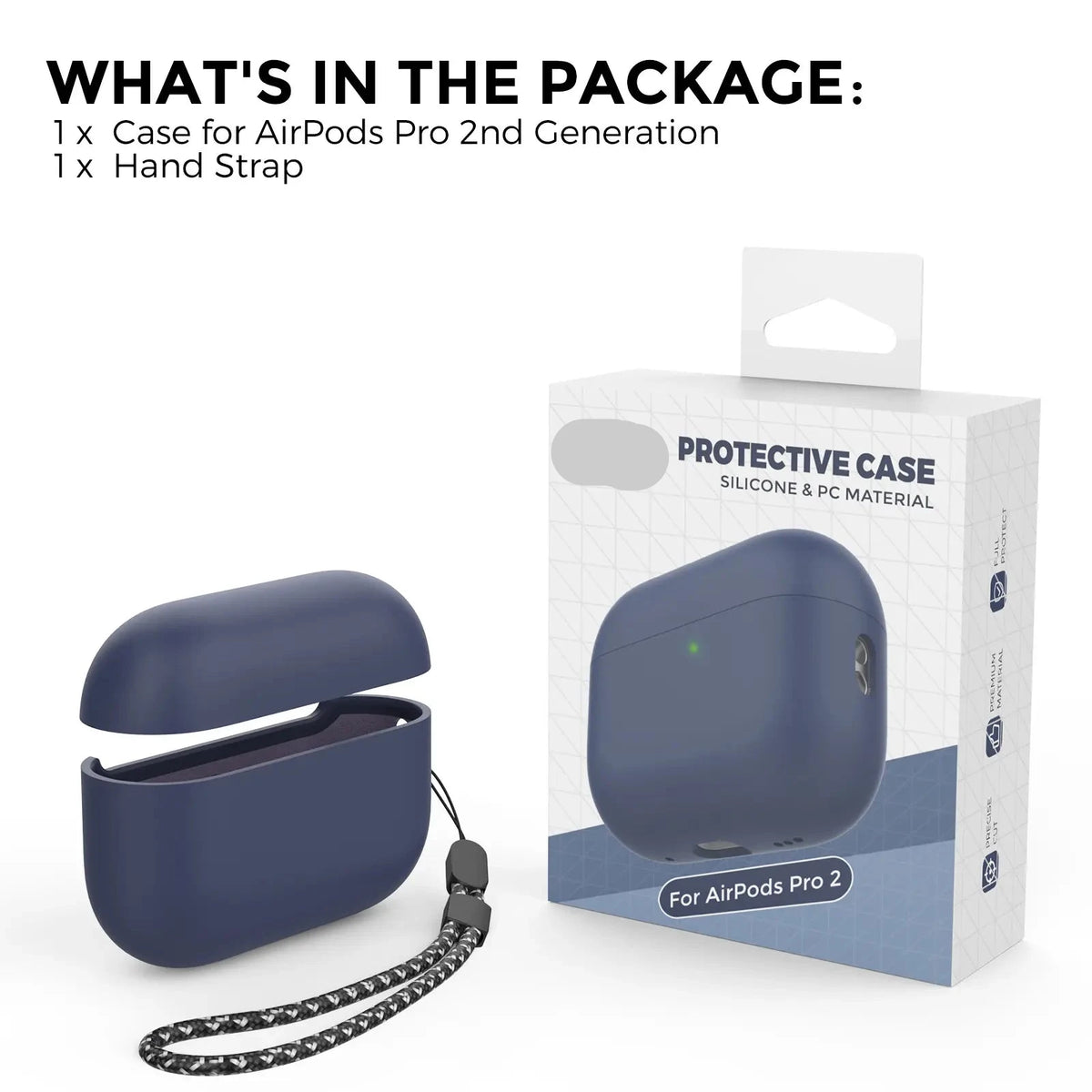 AirPodsPro 2 Silicone Protective Cover