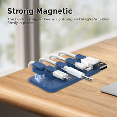 Silicone Multipurpose Magnetic Cable Organizer