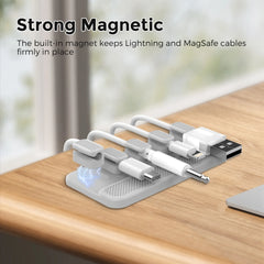 Silicone Multipurpose Magnetic Cable Organizer