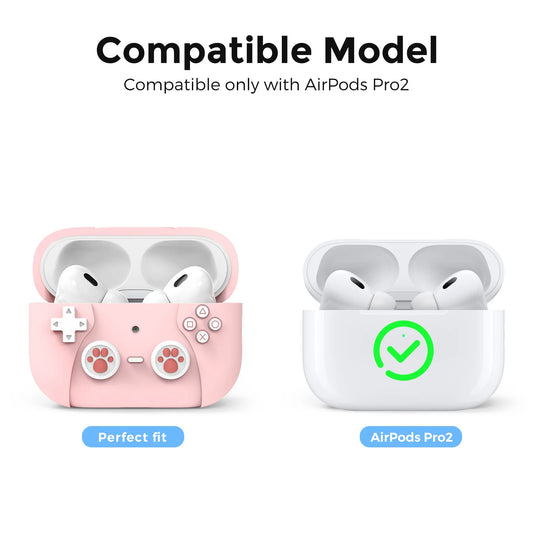 Cat Silicone Airpod Pro 2 Case Cover