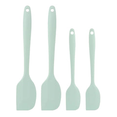 Set of 4 Green 3x Silicone Spatulas Set