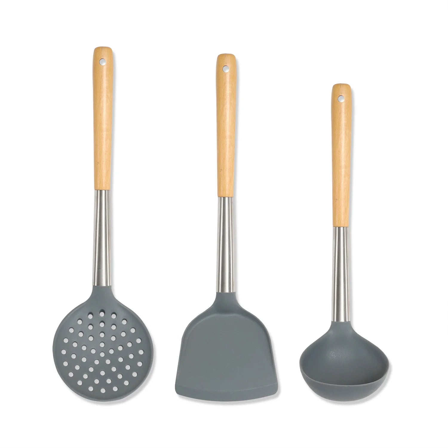 3pc Silicone Spatula Set