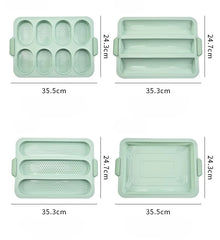 9x Silicone Cake Mold