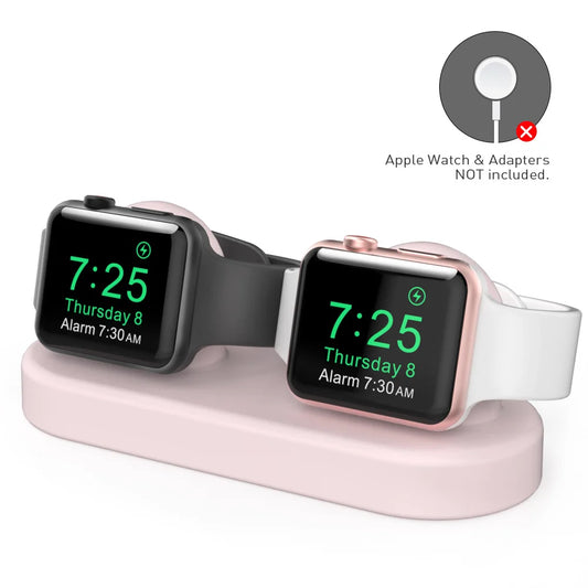 Silicone iWatch Charger Stand for Apple Watch