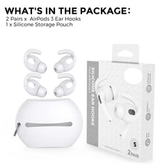 Silicone AirPod Ear Hooks Compatible with Airpods 3